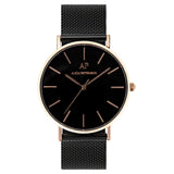 Uhrenarmband Mesh - Schwarz