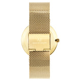 Gold White Diamond Uhr