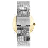 Gold White Silver Diamond Uhr