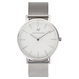 Silver White Diamond Uhr