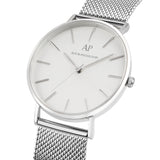 Silver White Diamond Uhr