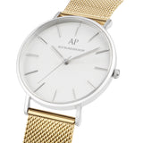 Silver White Gold Diamond Uhr