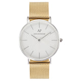 Silver White Gold Diamond Uhr