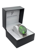 John Pettersson Silver Green Herren Armbanduhr - Unsere Herren Uhr ist das richtige Accessoire für besondere Momente im Alltag.