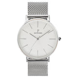 Silver White Diamond Uhr