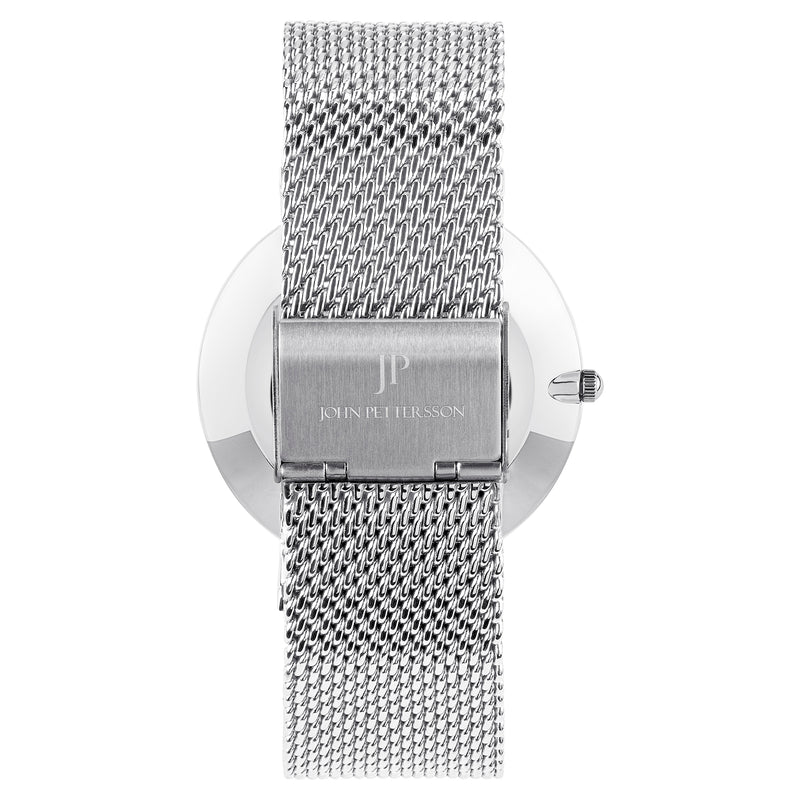 Silver White Diamond Uhr