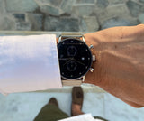 Washington Silver Black - Uhr