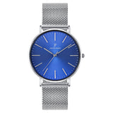 Silver Blue Diamond Uhr