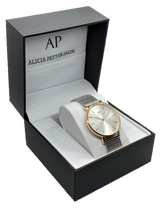 Alicia Pettersson Silver Rosègold Damen Armbanduhr - Unsere Damen Uhr ist das richtige Accessoire für besondere Momente im Alltag.