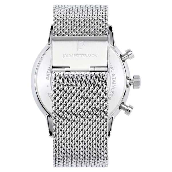 Uhrenarmband Mesh - Silber - Washington Serie