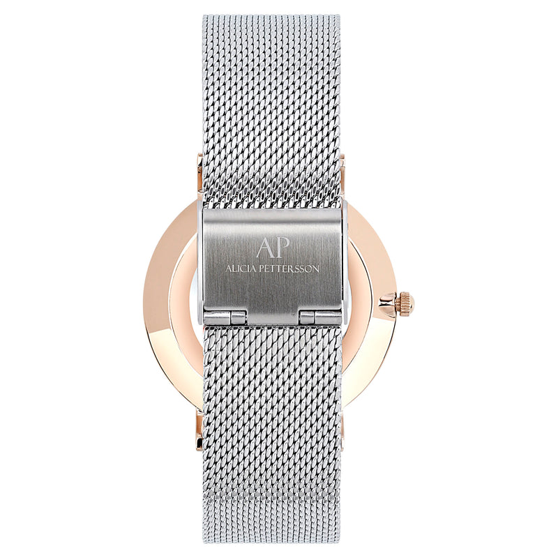 Uhrenarmband Mesh - Silber