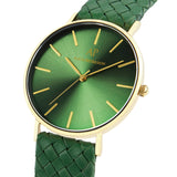 Uhrenarmband Leder - Grün