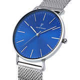 Silver Blue Diamond Uhr